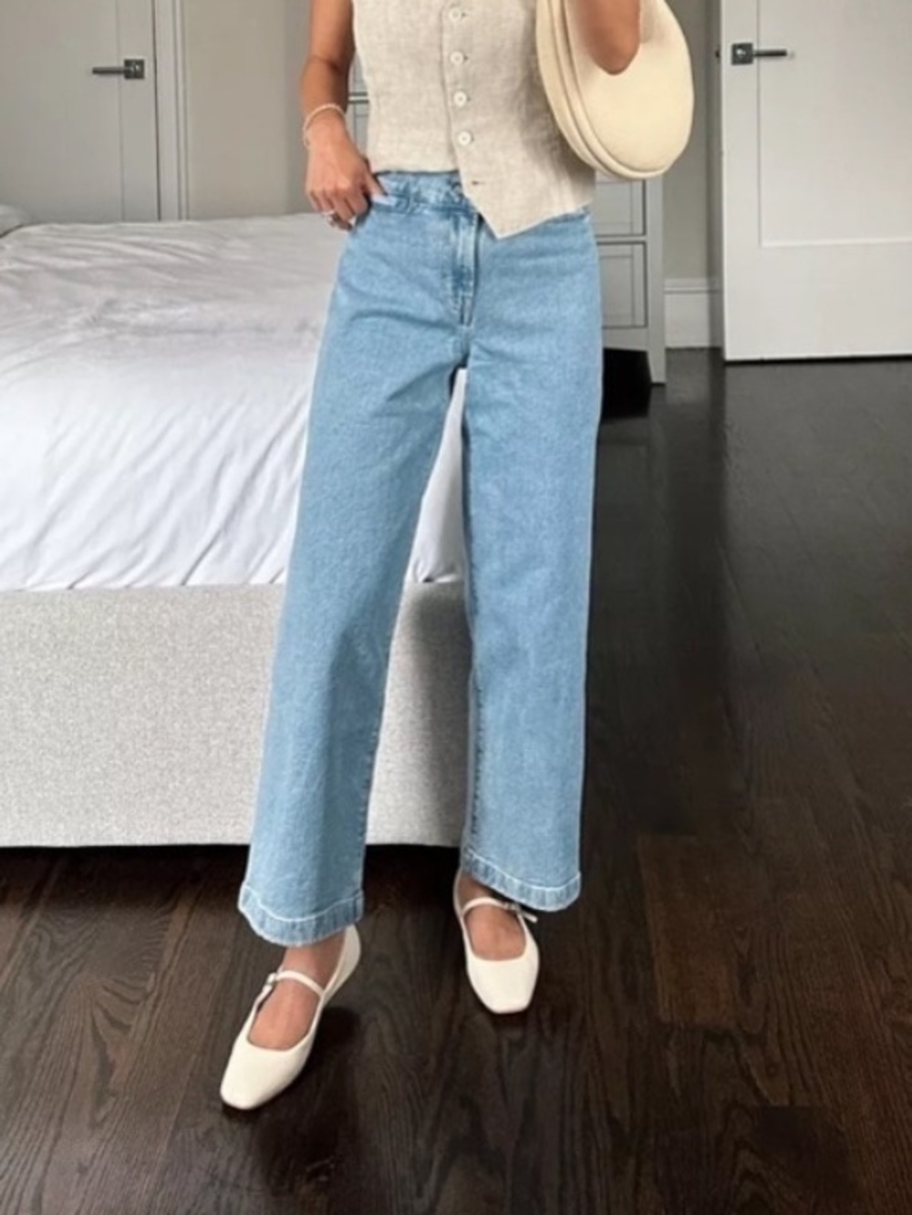 Madewell the Emmett wide leg jeans